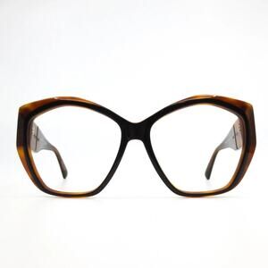 LONGCHAMP LO712S 011 BLACK BROWN AUTHENTIC EYEGLLASSES FRAMES 57-16-140